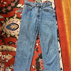 vintage cropped mom jeans from lois size 25 waist